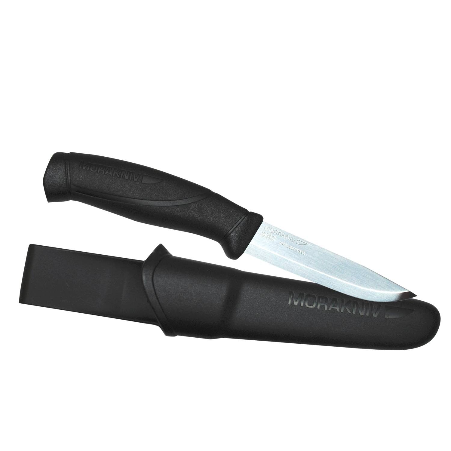 Morakniv® Companion Nero - Acciaio inossidabile