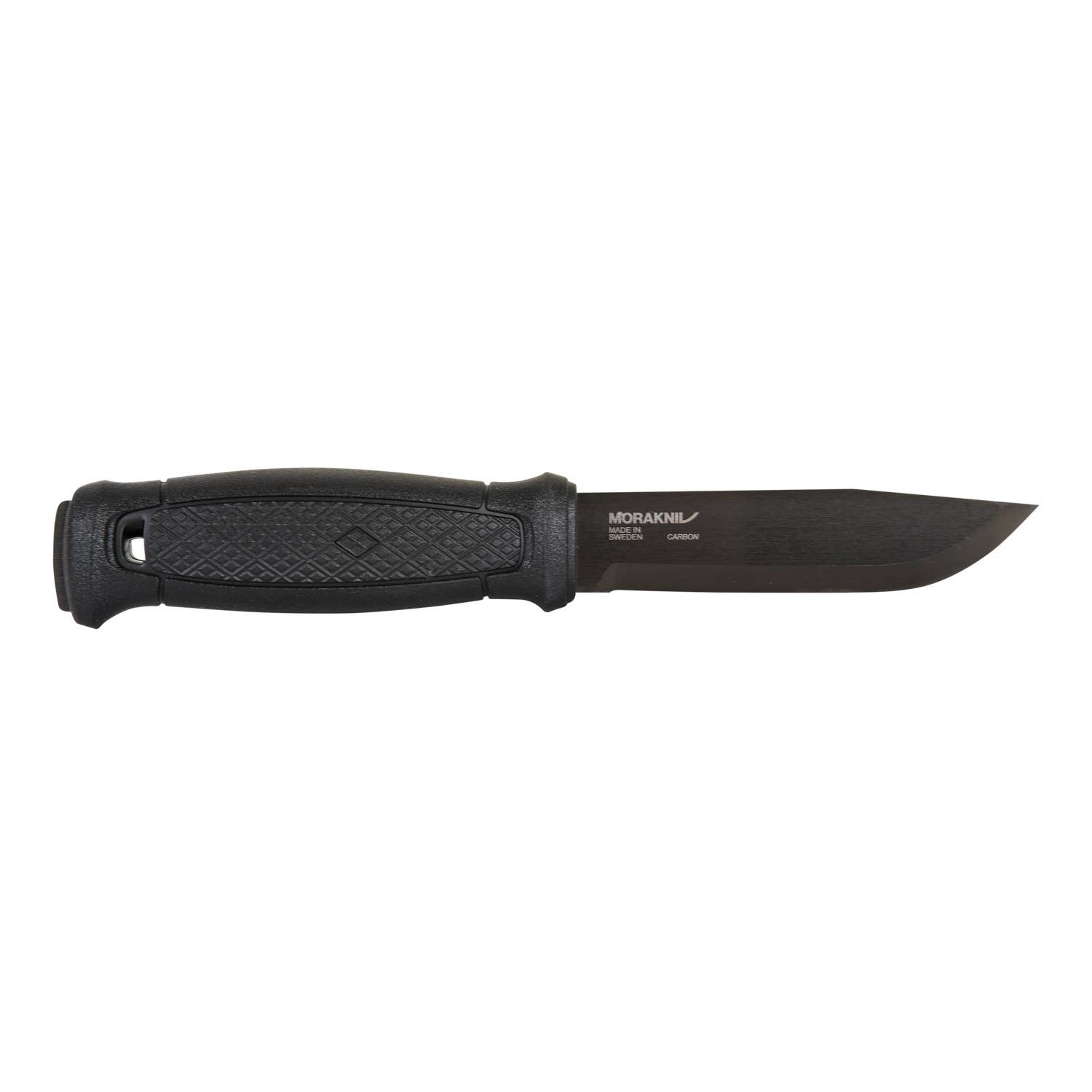 Morakniv® Garberg Black C (fodero in pelle) - Acciaio al carbonio