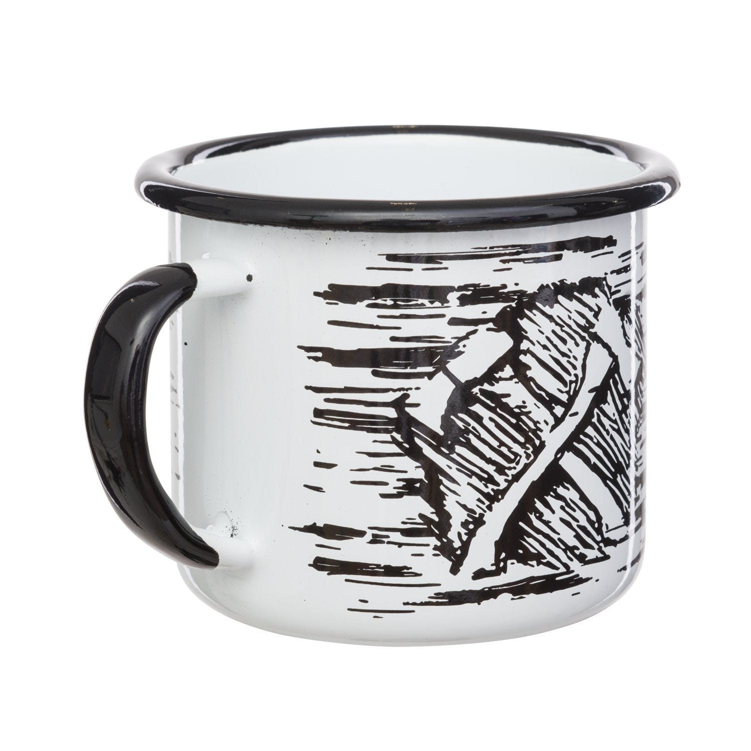 Axe Enamel Mug 0,35 L