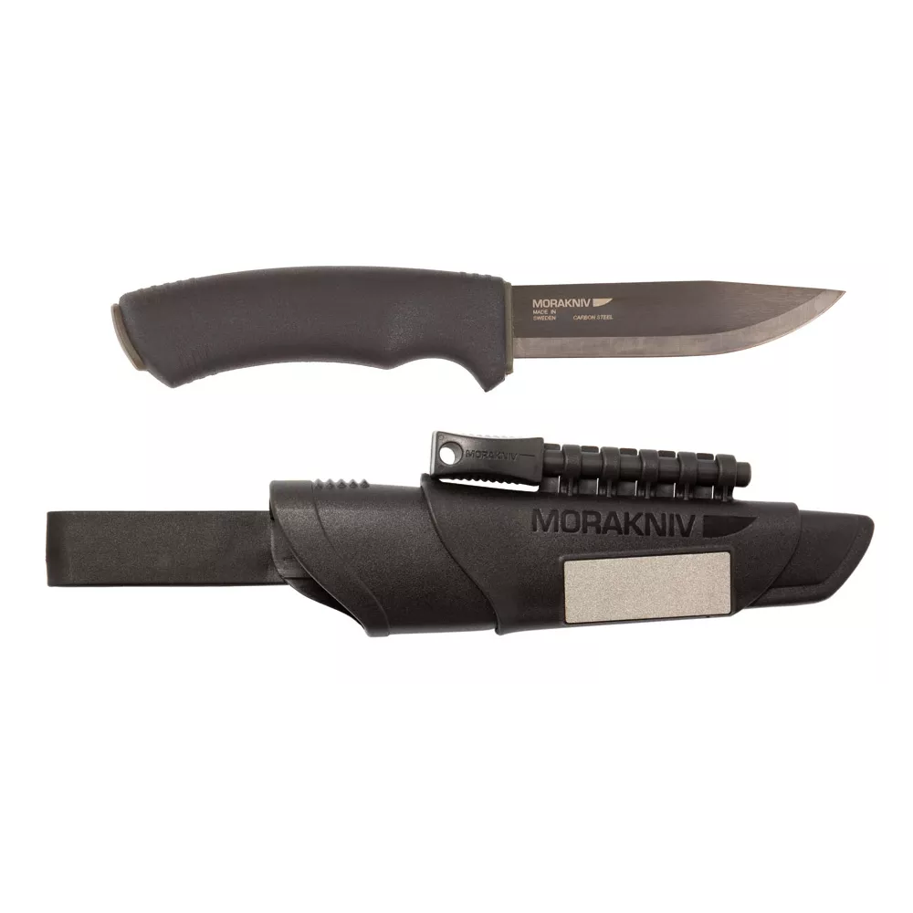 Morakniv® Bushcraft Survival Black  - Carbon Steel