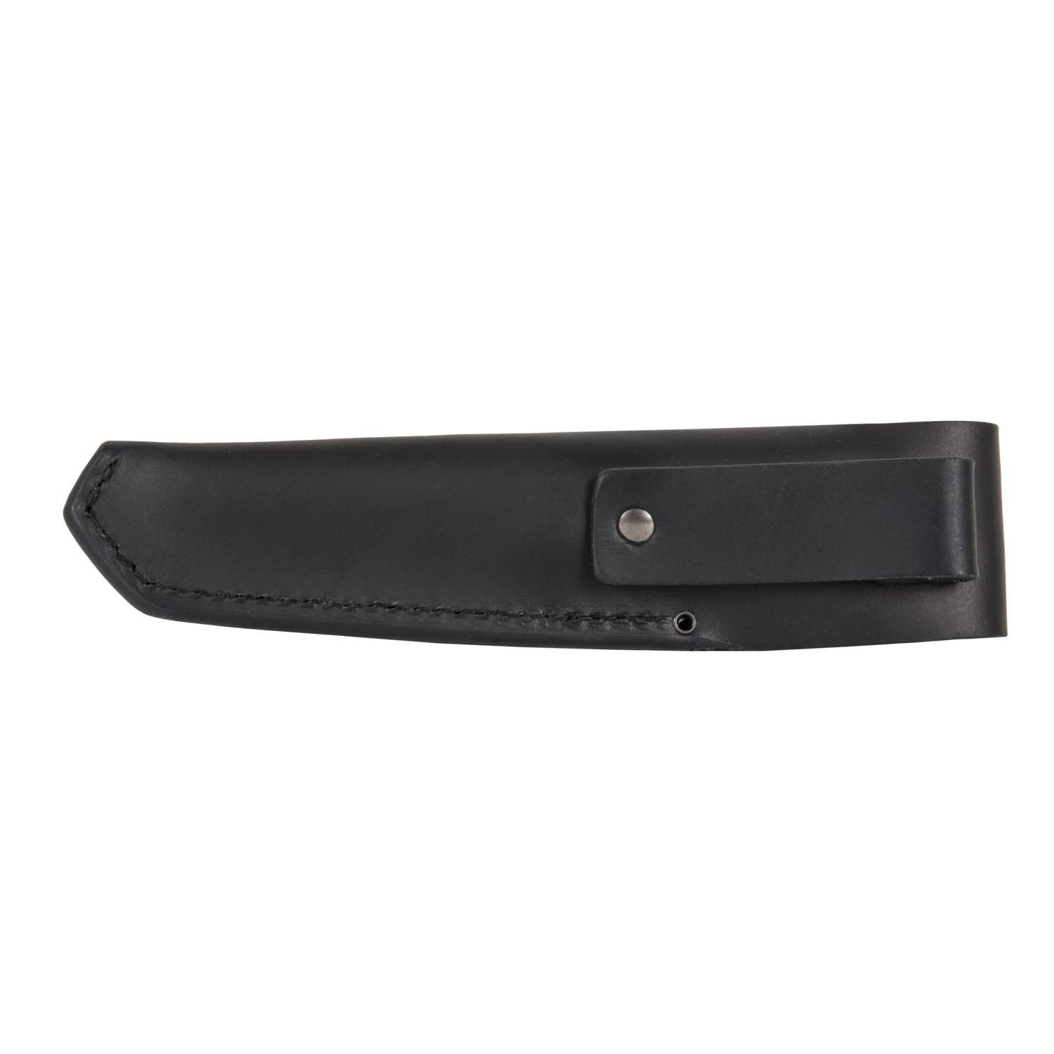 Morakniv® Garberg Black C (fodero in pelle) - Acciaio al carbonio