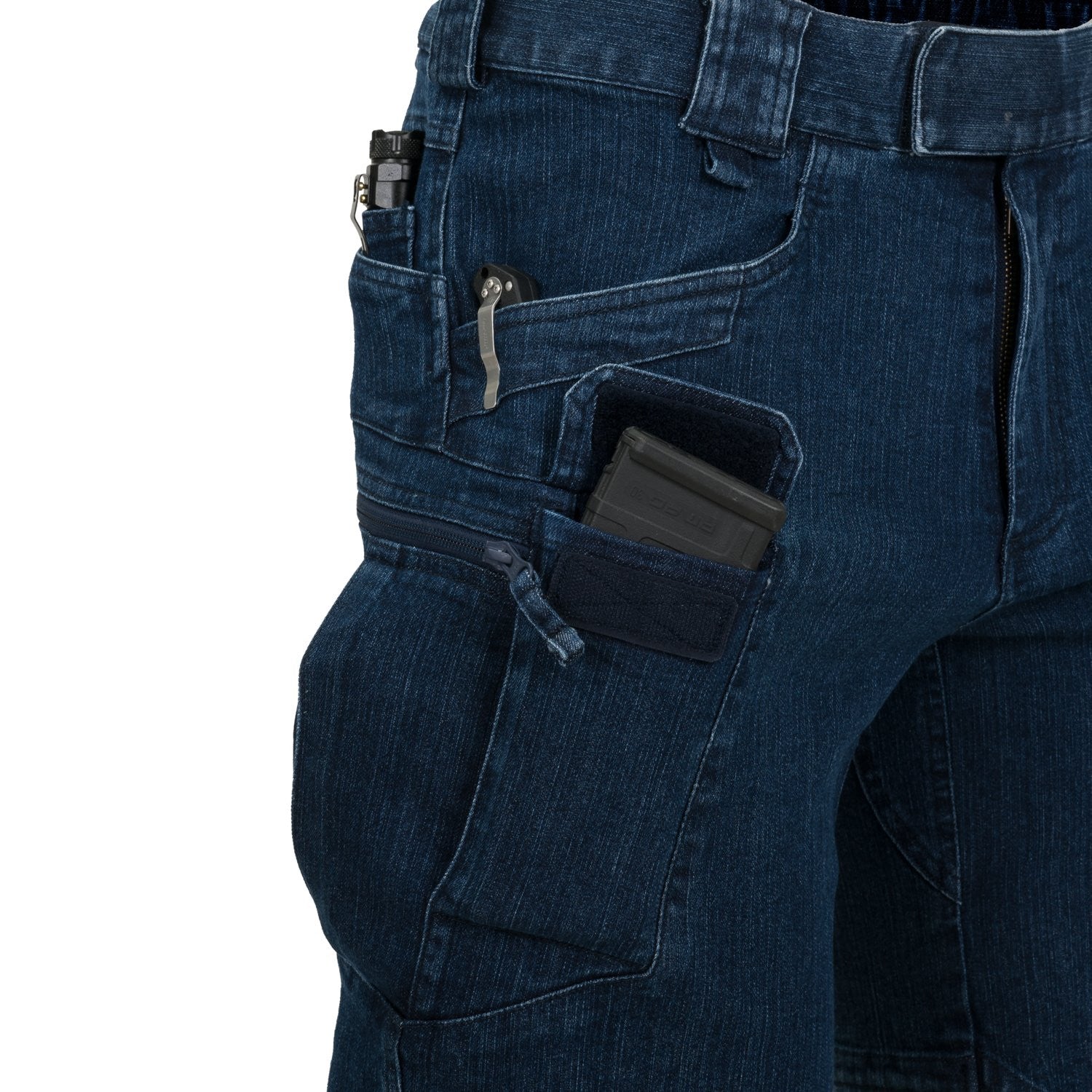 UTS® (Urban Tactical Shorts®) 8.5"®  - Denim Stretch