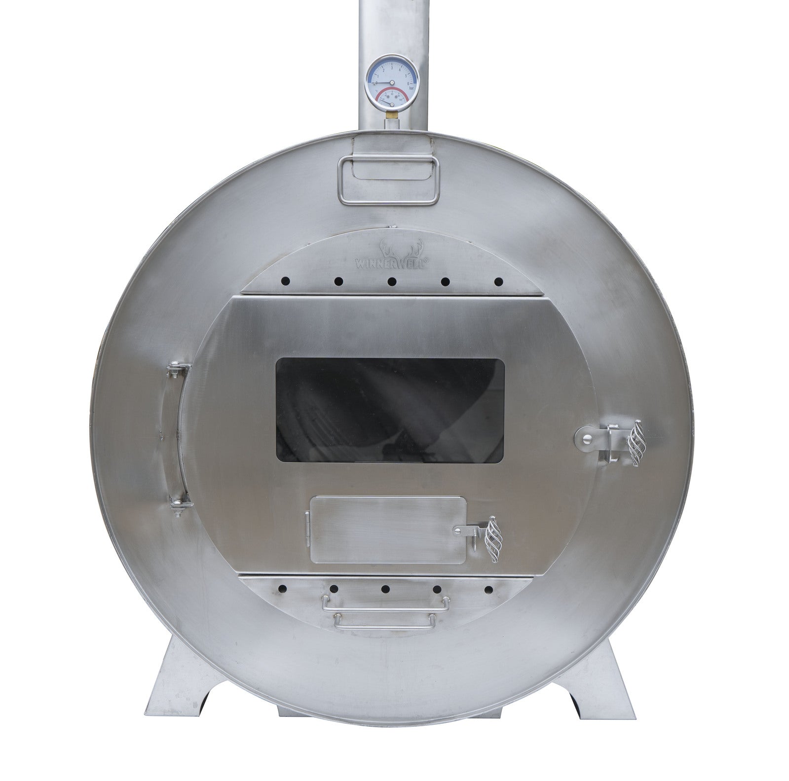 Wood Burn Stainless Steel XL-sized Hot Tub and Pool Water Heater