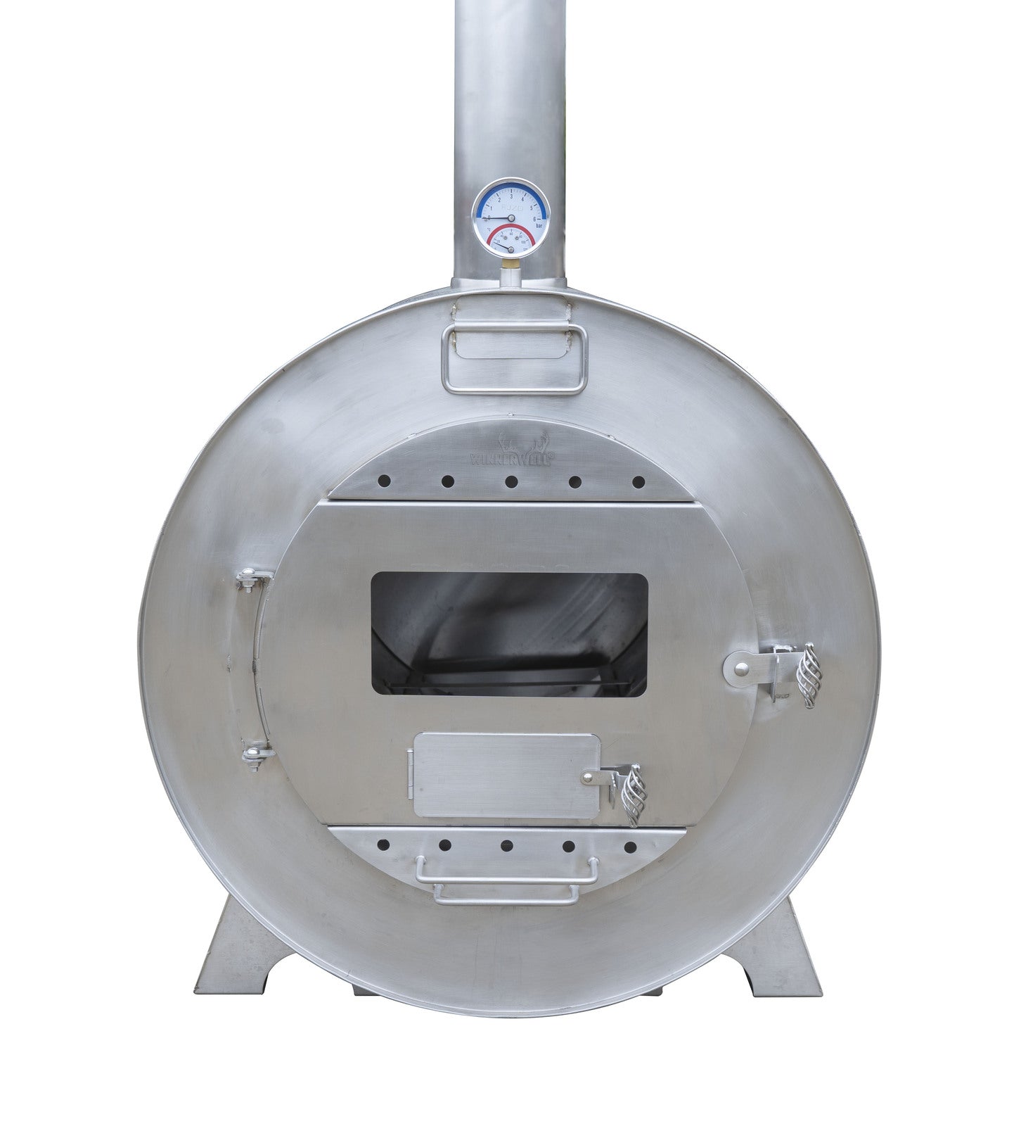 Wood Burn Stainless Steel L-sized Hot Tub and Pool Water Heater