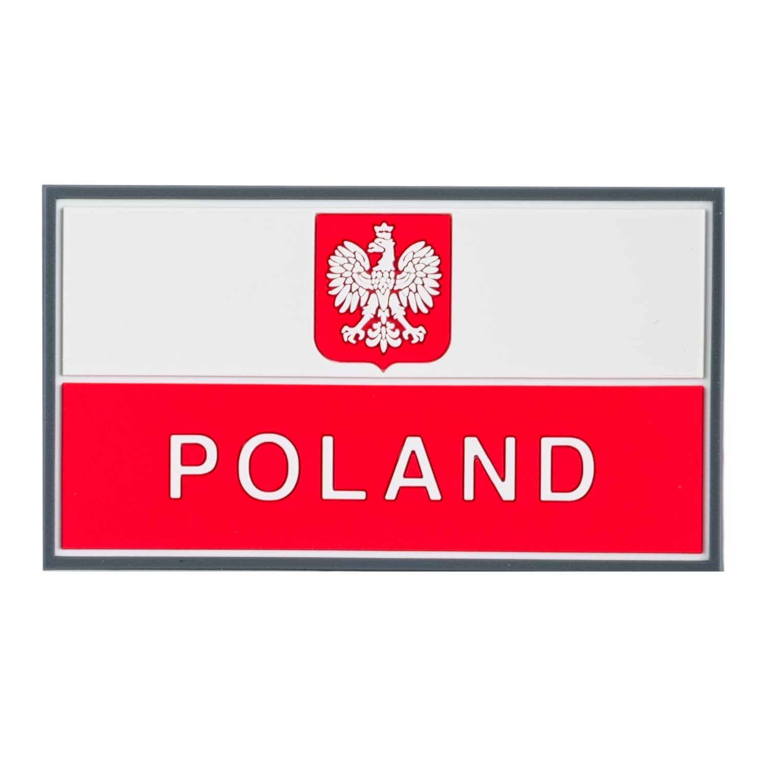 Polish Banner Patch (90 X 50 Mm)