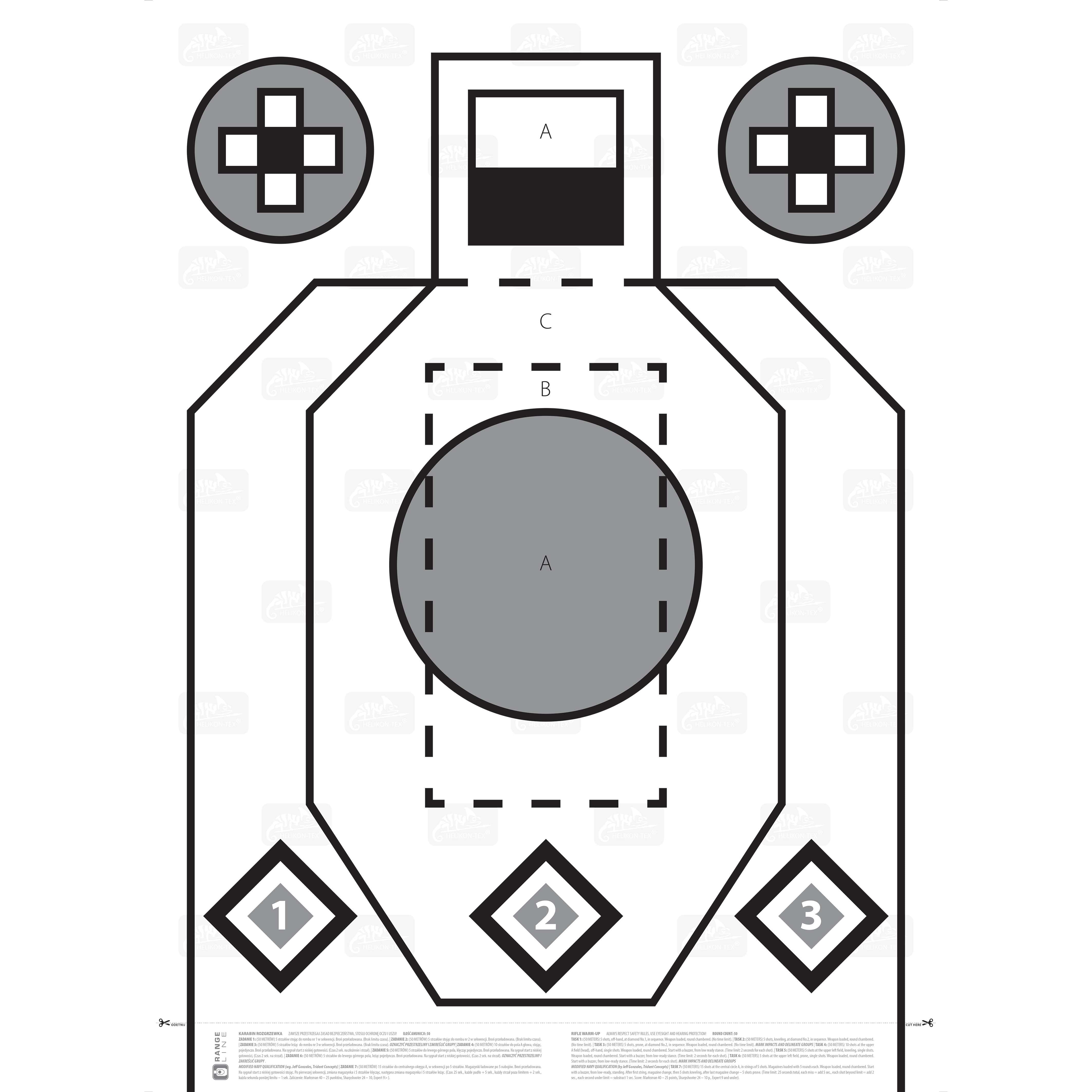 Rxqt  - Rifle Excercise/Qualification Target®